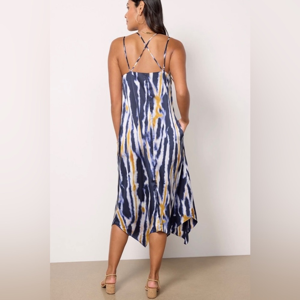 EVEREVE Brylee Crisscross Back Slip Dress Size M - Picture 10 of 11
